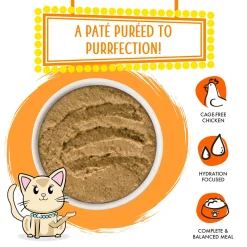 Slide N' Serve Pate Love Connection Chicken & Salmon Dinner Cat Food