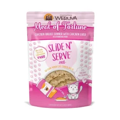 Slide N' Serve Pate Meal of Fortune Chicken Breast Dinner with Chicken Liver Cat Food