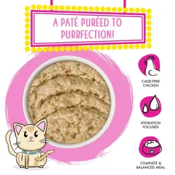 Slide N' Serve Pate Meal of Fortune Chicken Breast Dinner with Chicken Liver Cat Food