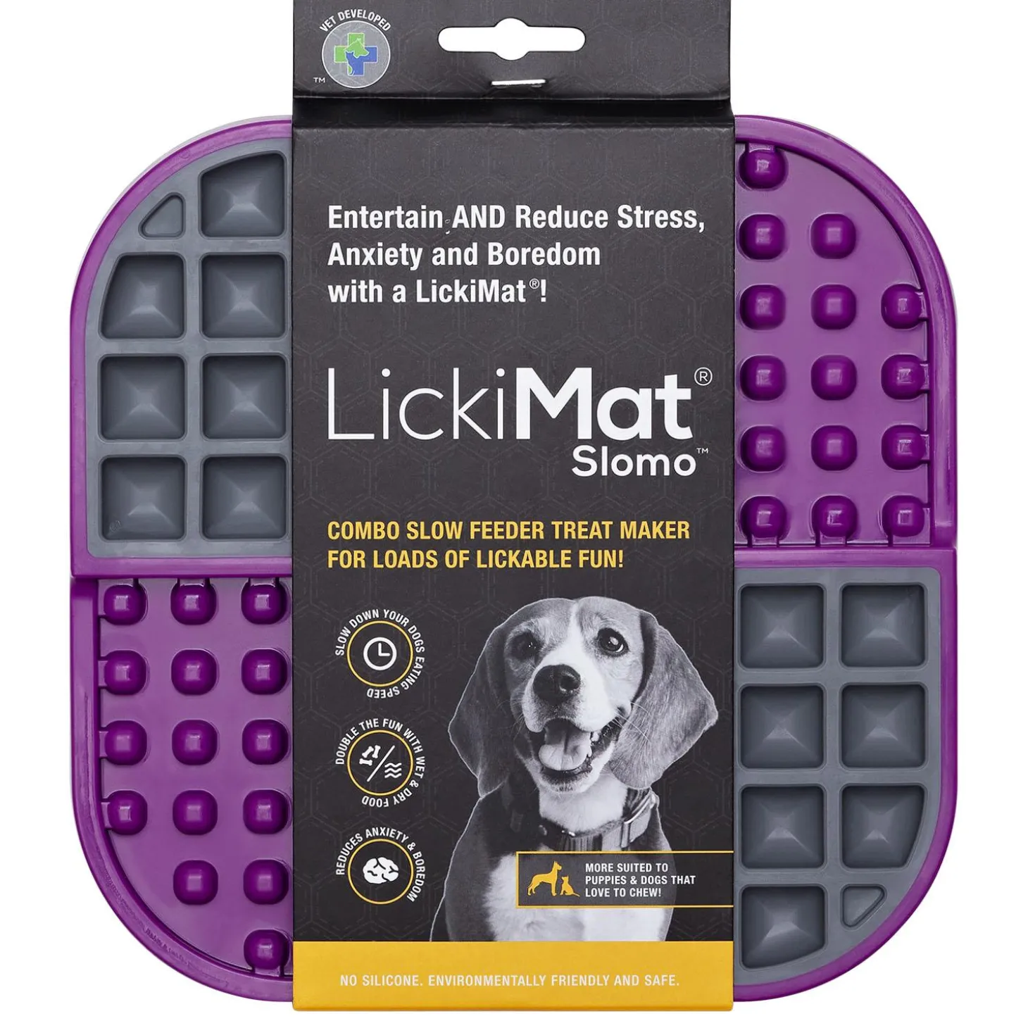 Slomo Purple Lick Mat