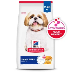 Small Bites Chicken Meal, Barley & Brown Rice Recipe Adult 7+ Dog Food