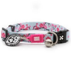 Smart ID Cherry Bloom Cat Collar