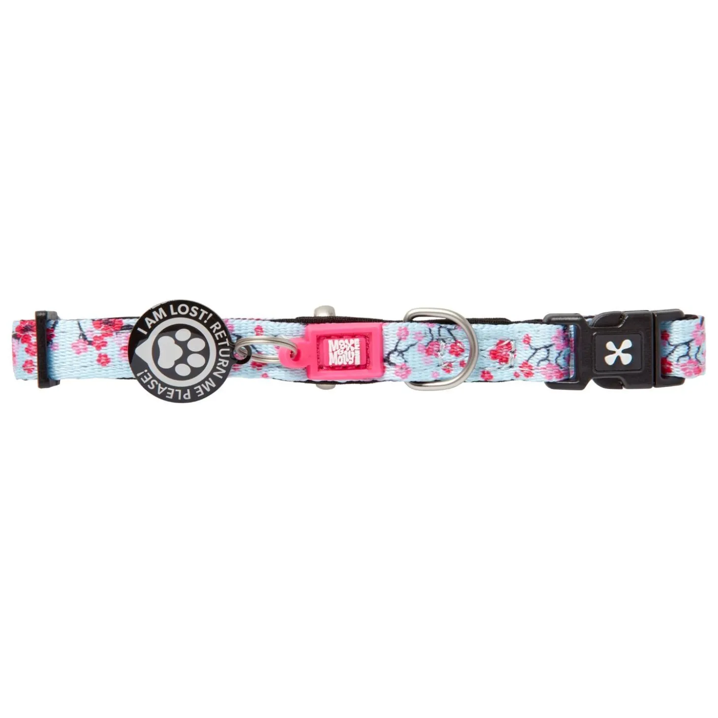 SMART ID Cherry Bloom Dog Collar