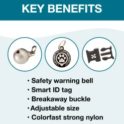 Smart ID Kiwi Cat Collar