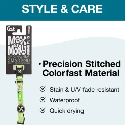 Smart ID Kiwi Cat Collar