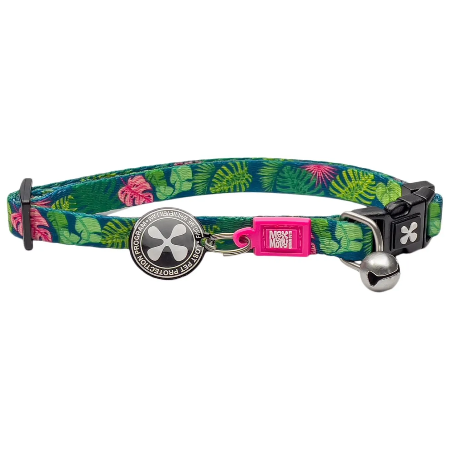 Smart ID Tropical Cat Collar