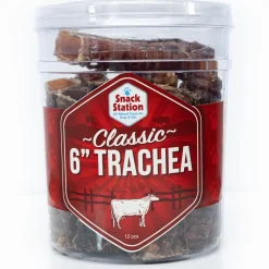Snack Station Classic 6in Beef Trachea Dog Treats
