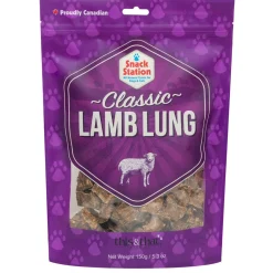 Snack Station Lamb Lung Dog Treats