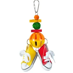 Sneakers & Balls Bird Toy