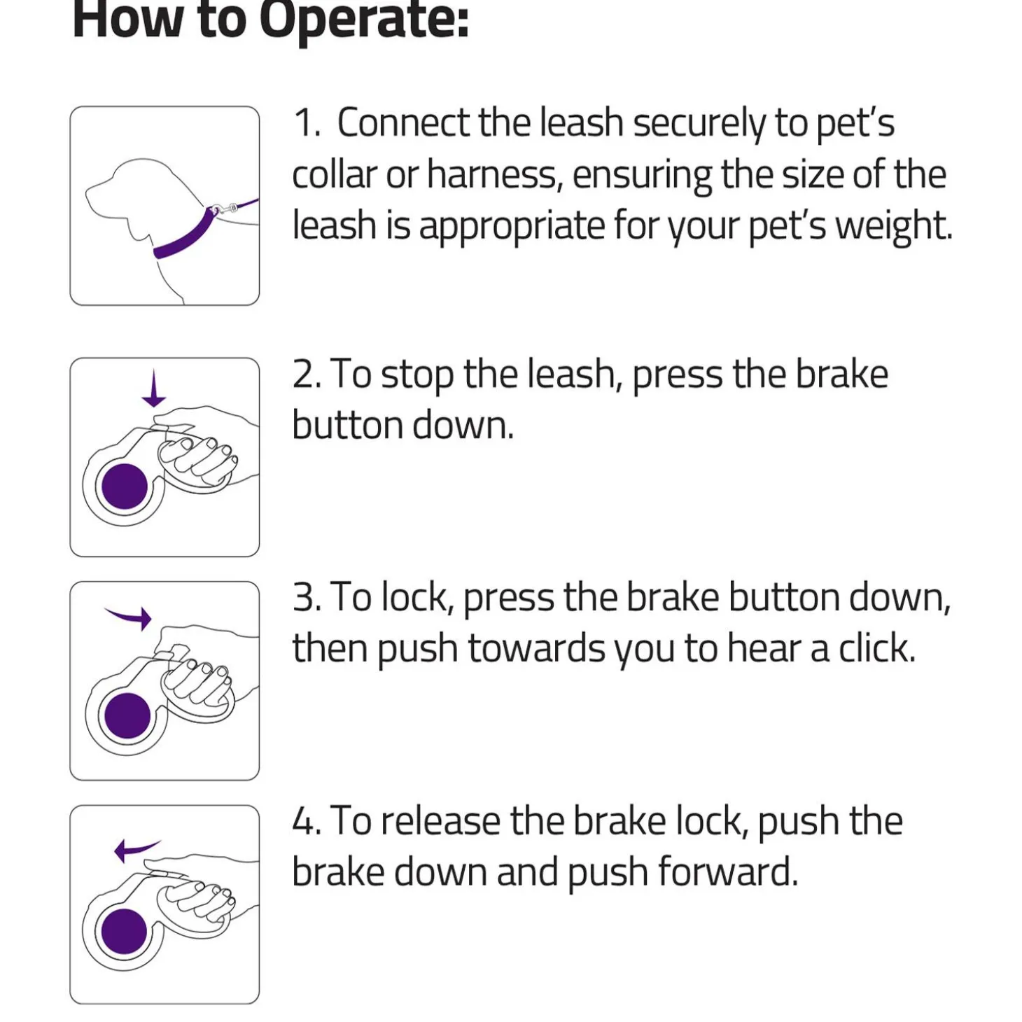 Soft Grip Ribbon Tape 16ft Retractable Black Dog Leash