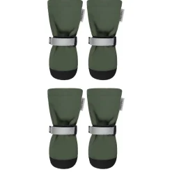 Soft Shield Army Green Dog Boots