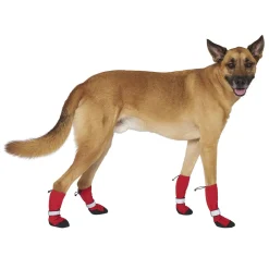 Soft Shield Red Reflective Boots