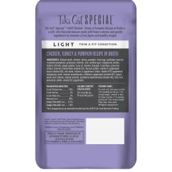 Special LIGHT Chicken, Turkey & Pumpkin Recipe in Broth Cat Food