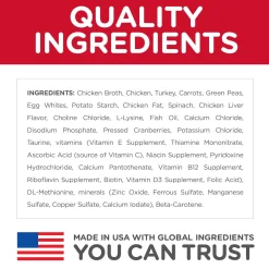 Specialty Sensitive Stomach & Skin Chicken & Vegetable Entree Adult Cat Food