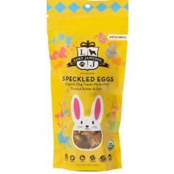 Speckled Eggs Peanut Butter & Oats Easter Dog Treats