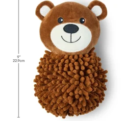 Spikey Bear Ball Dog Toy