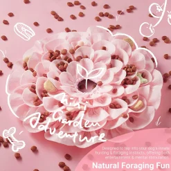 Spin Accessories Medium Level Pink Blossom Snuffle Mat