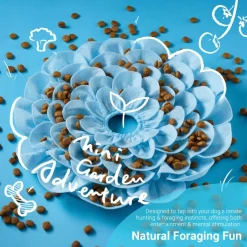 Spin Accessories Medium Level Blue Blossom Snuffle Mat