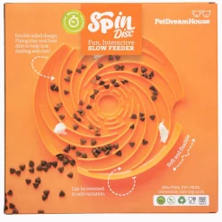Spin Accessories Medium Level Orange Flying Disc Lick Mat