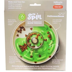 SPIN Interactive Feeder UFO Maze Green - Tricky Level