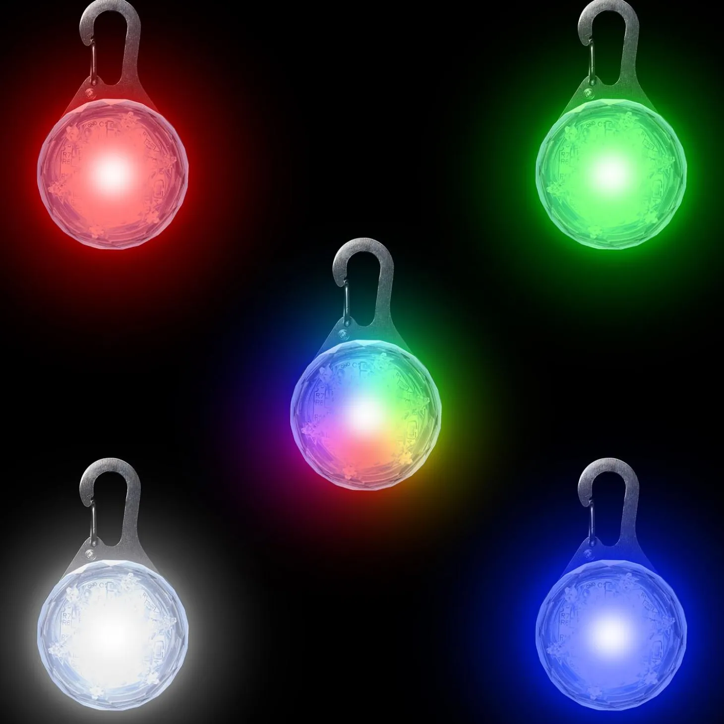 SpotLit Rechargeable Disc-O Tech Collar Light