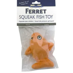 Squeak Fish Ferret Toy