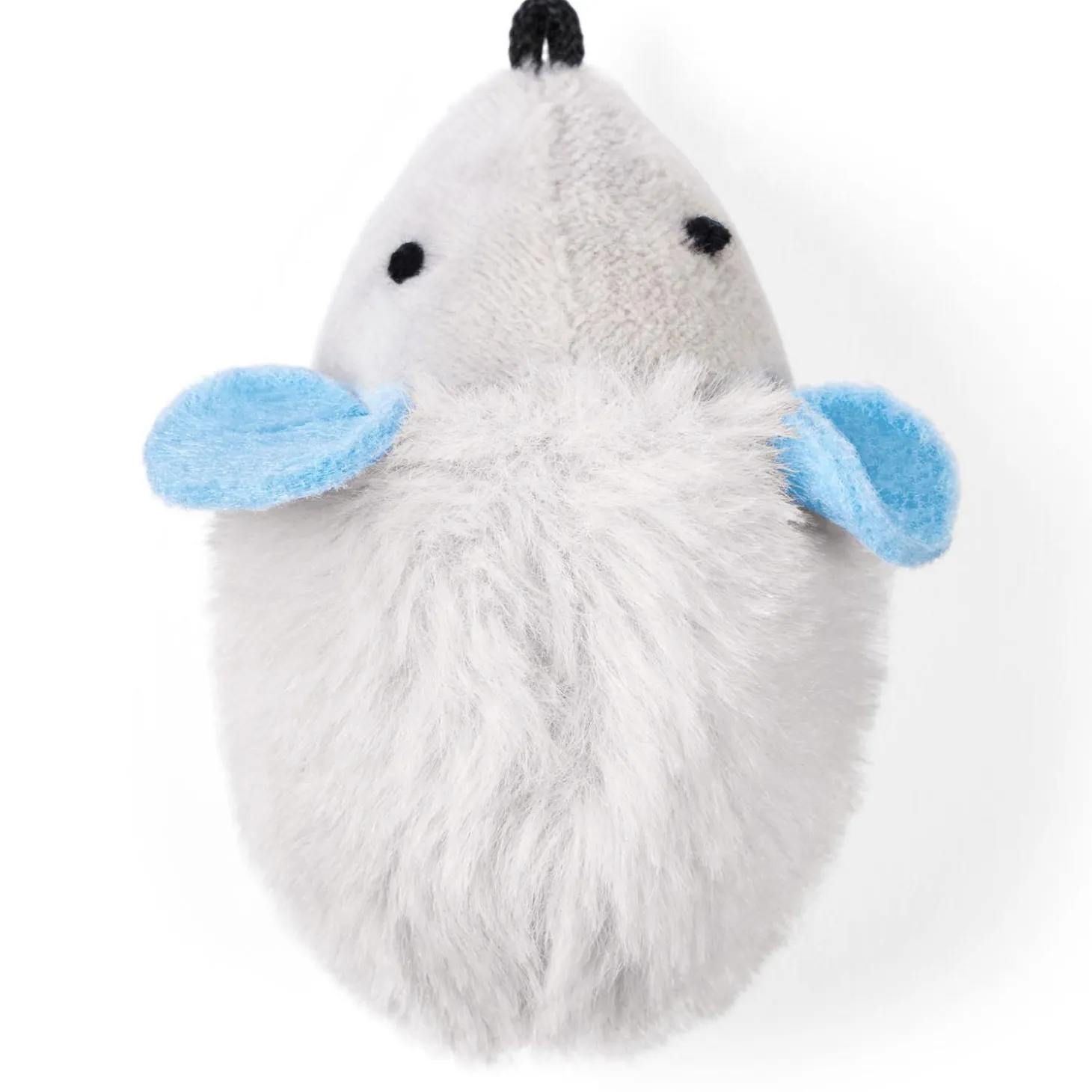 Squeaky Grey Mouse Cat Toy