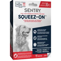 Squeez-On Flea Tick & Mosquito Control for Dogs Over 30kg
