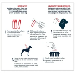 Squeez-On Flea Tick & Mosquito Control for Dogs Over 30kg