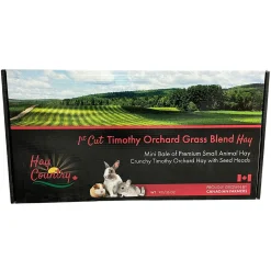 1st Cut Timothy Orchard Grass Mini Bale Small Animal Hay