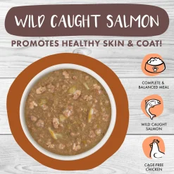 Stew! What a Crock Chicken & Salmon Dinner Cat Food