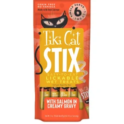 Stix Salmon in Creamy Gravy Cat Treats