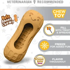 Strong Chew Peanut Butter Flavour Dog Toy