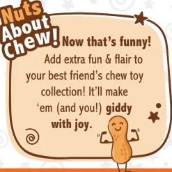 Strong Chew Peanut Butter Flavour Dog Toy