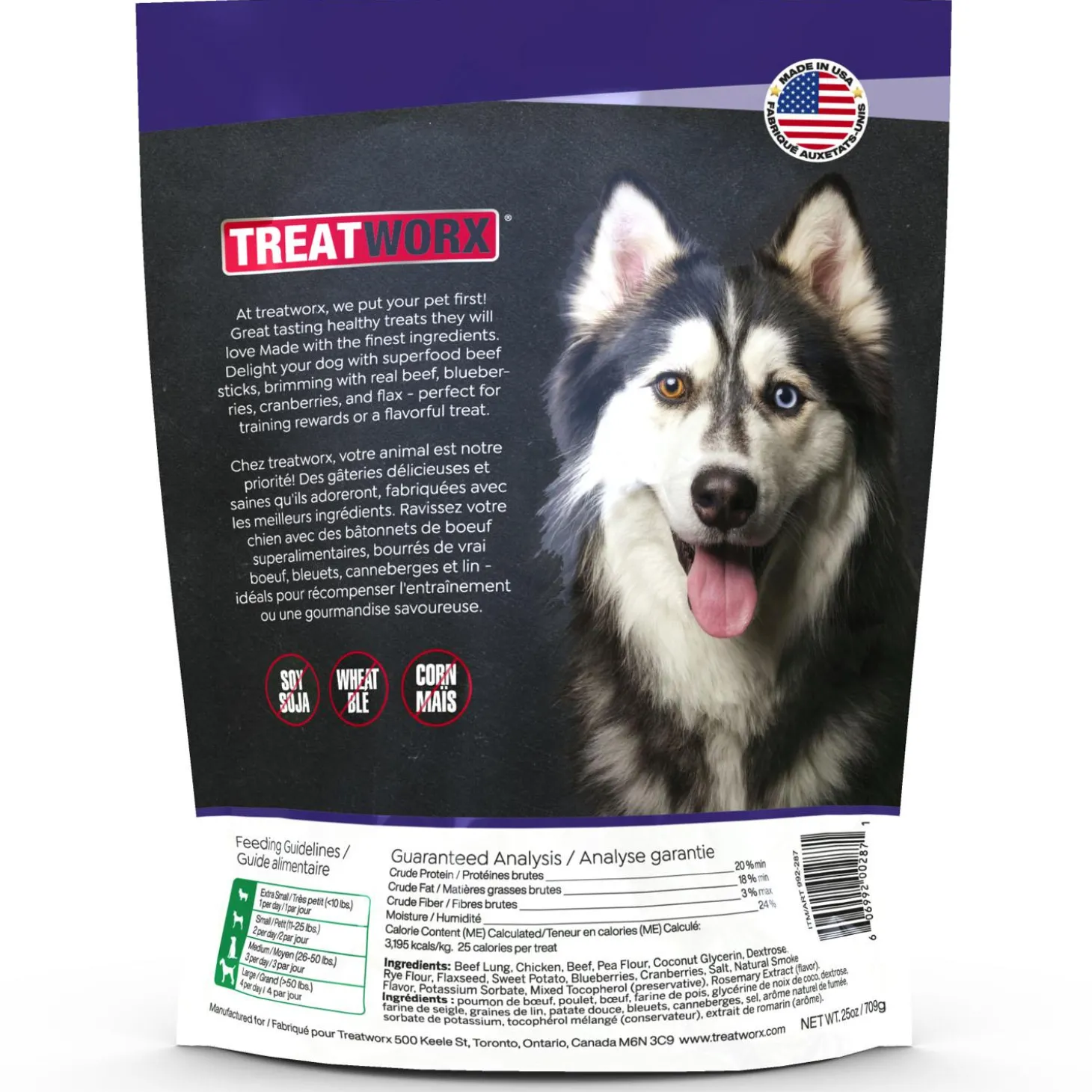 Superfood Beef Sticks Dog Treats