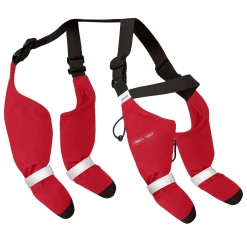 Suspender Short Red Dog Boots