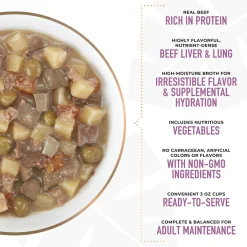 Taste of the World France Beef, Potatoes & Carrots Burgundy Recipe in Broth Adult Dog Food