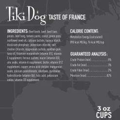 Taste of the World France Beef, Potatoes & Carrots Burgundy Recipe in Broth Adult Dog Food