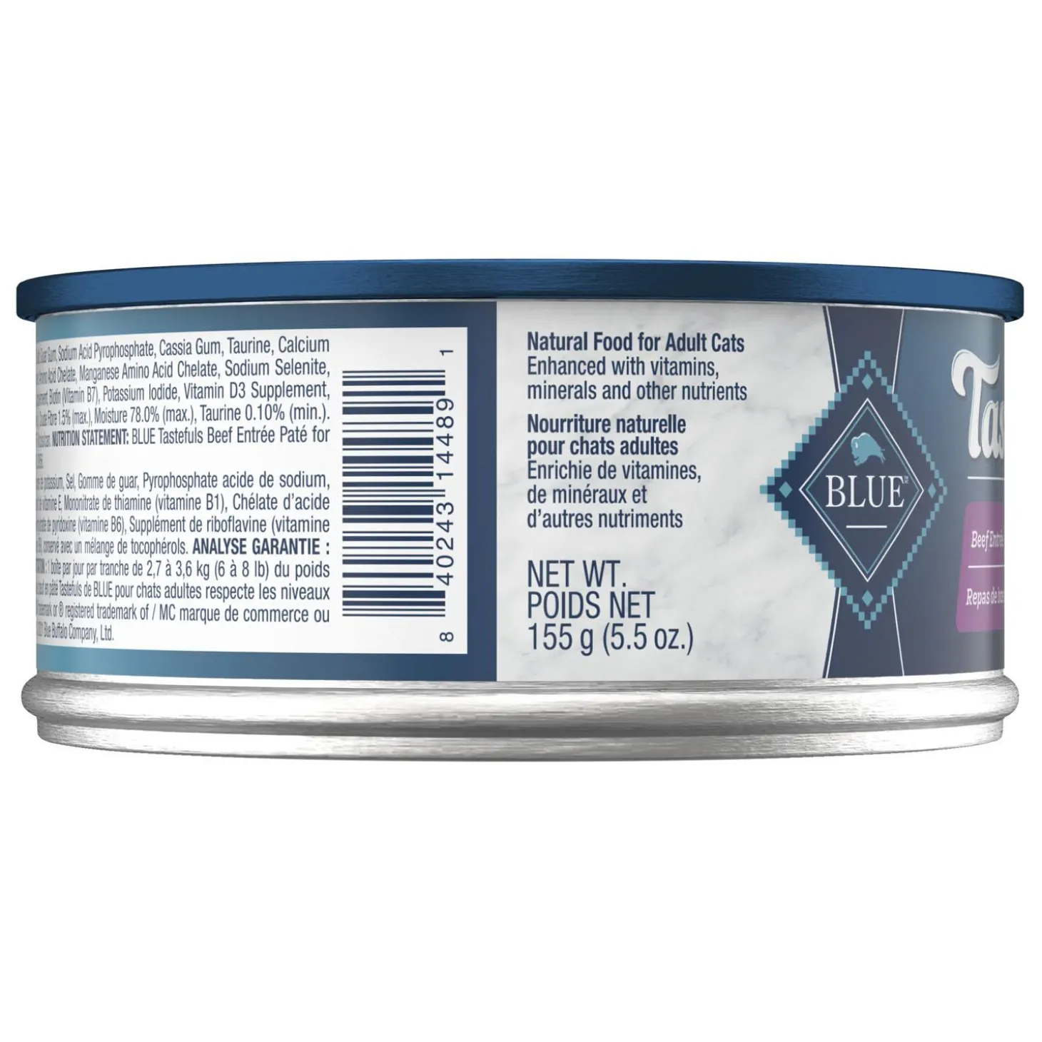Tastefuls Beef Entree Pate Adult Cat Food