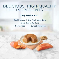 Tastefuls Natural Pate Salmon Entree Adult Cat Food