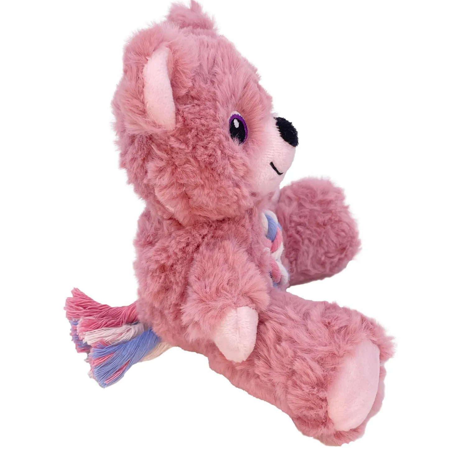 Teddy Knots Assorted Colours Dog Toy