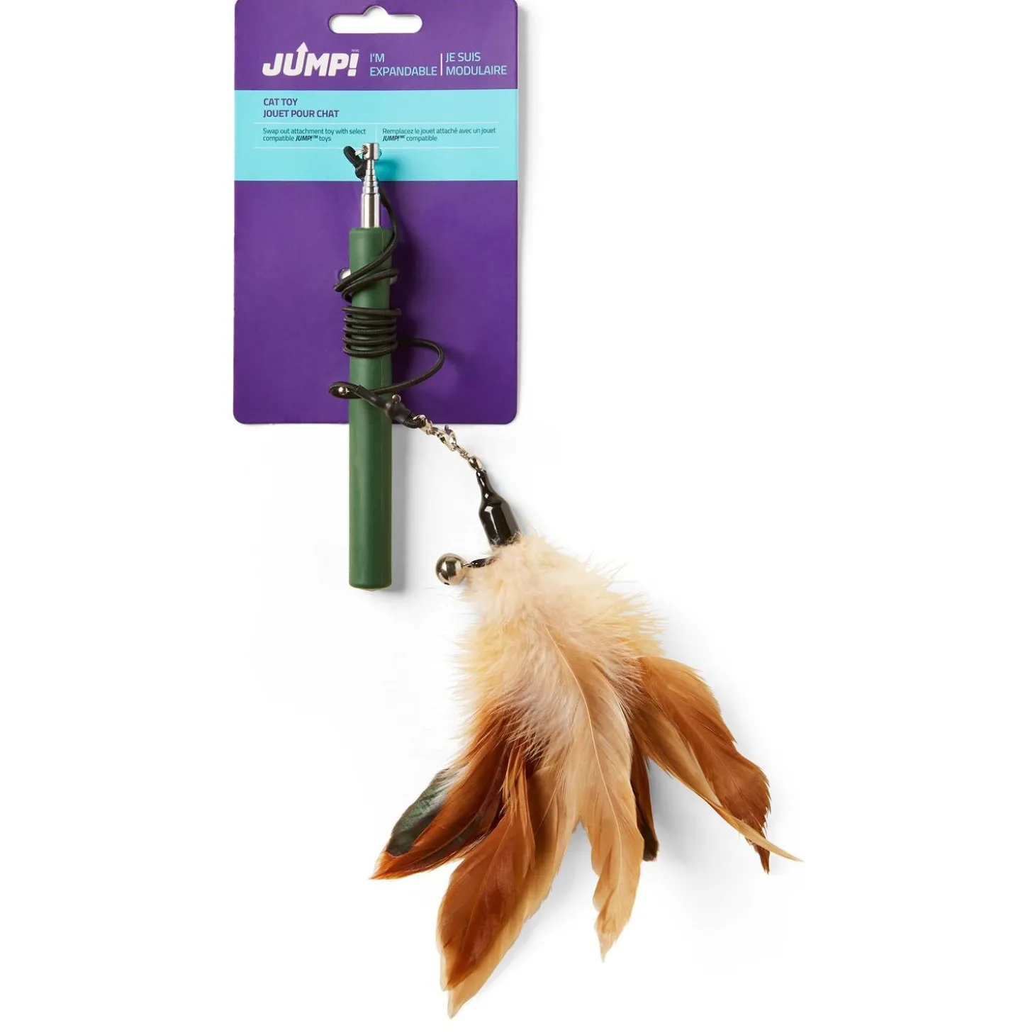 Telescopic Feather Cat Teaser