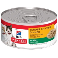 Tender Chicken Dinner Kitten Cat Food