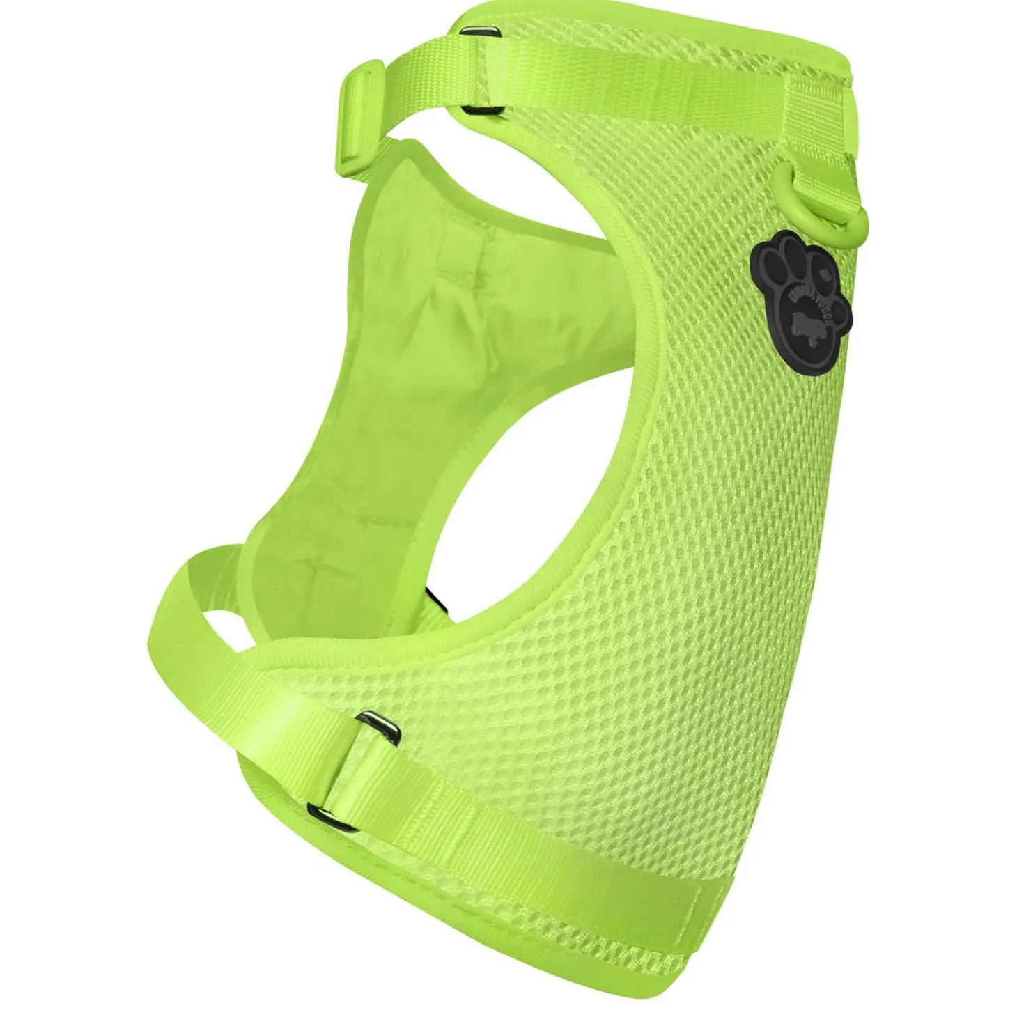 The Everything Mesh Neon Green Dog Harness
