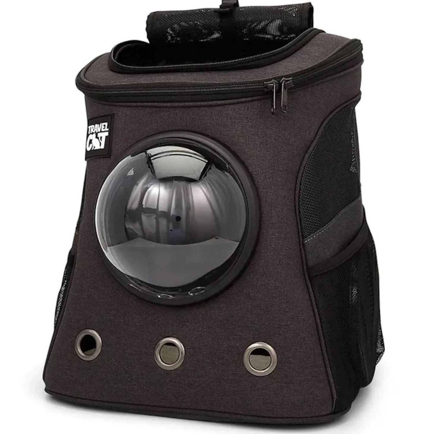 The Fat Cat Grey Backpack