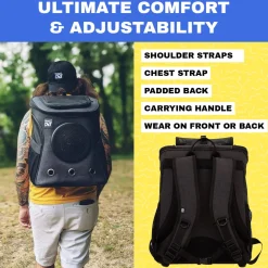 The Fat Cat Grey Backpack