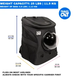 The Fat Cat Grey Backpack