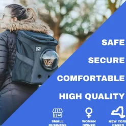 The Fat Cat Grey Backpack