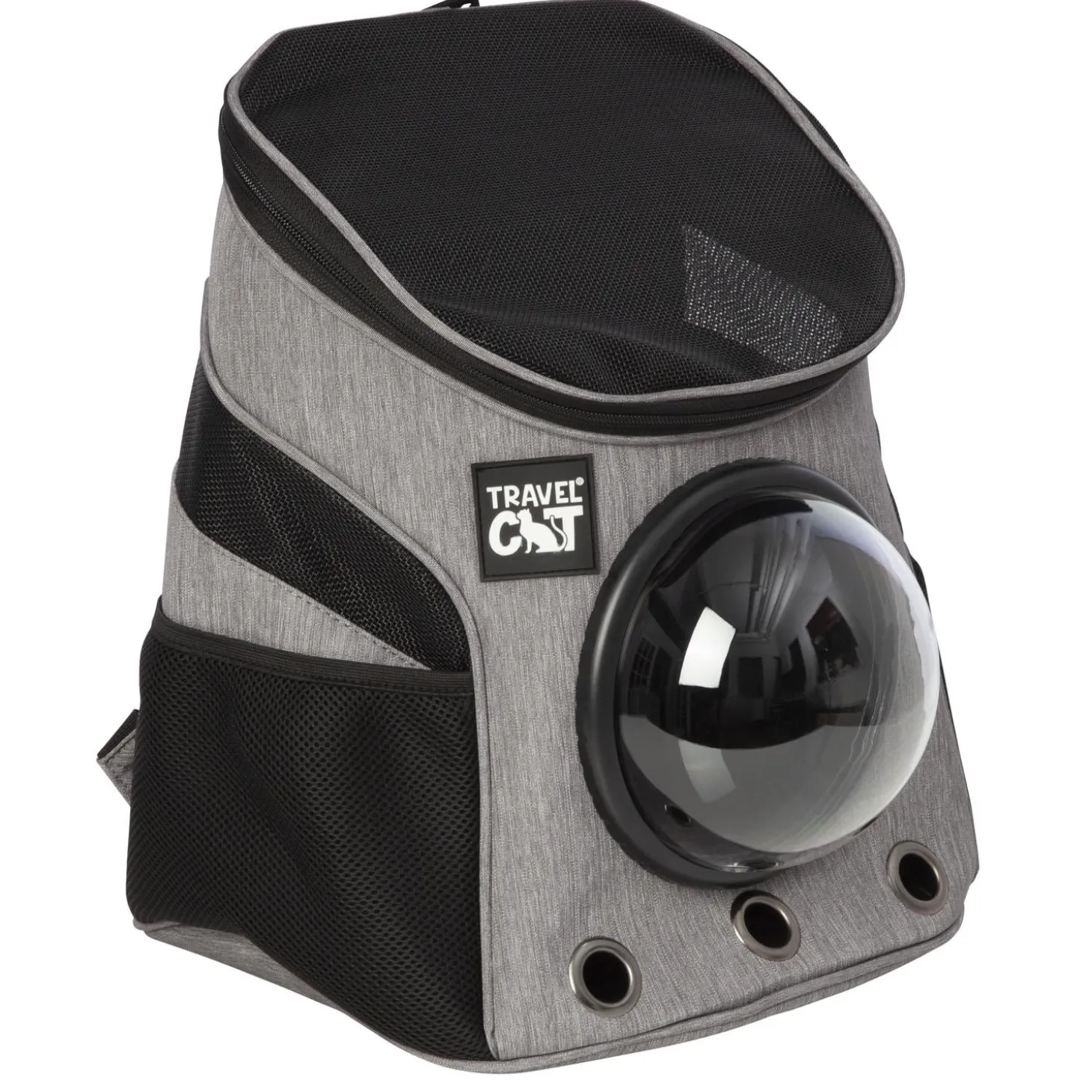 The Fat Cat Mini Grey Backpack