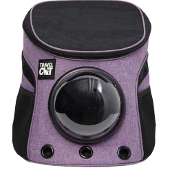 The Fat Cat Mini Purple Backpack